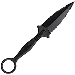Cold Steel FGX RING DAGGER 3.5" Serrated Fixed Blade Knife - 92fr Cold Steel FGX RING DAGGER 3.5" Serrated Fixed Blade Knife - 92fr