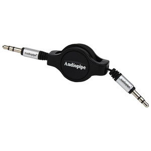 Audiopipe 3.5 to 3.5 Jack Plug 3 Ft Retractable - AIQR35353
