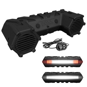 Boss Audio 8" ATV Sound System with LED Light Bar & Bluetooth 700 Watts Max - ATVB95LED