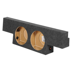 QPower GMC/Chevy Crew Cab '04-'06 Dual 10" Empty Woofer Box - BQGMC102004 QPower GMC/Chevy Crew Cab '04-'06 Dual 10" Empty Woofer Box - BQGMC102004