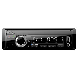 Blaupunkt Detachable Face Mechless AM/FM Receiver with Bluetooth & USB Input - CURITIBA 120 Blaupunkt Detachable Face Mechless AM/FM Receiver with Bluetooth & USB Input - CURITIBA 120