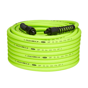 Flexzilla Pro Heavy Duty Lightweight Air Hose 3/8" x 100' - HFZP38100YW2 Flexzilla Pro Heavy Duty Lightweight Air Hose 3/8" x 100' - HFZP38100YW2