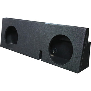 QPower "QBOMB" Toyota Tacoma Double Cab '05-'24 Dual 10" Sealed Woofer Box - QBTACOMA102005 QPower "QBOMB" Toyota Tacoma Double Cab '05-'24 Dual 10" Sealed Woofer Box - QBTACOMA102005