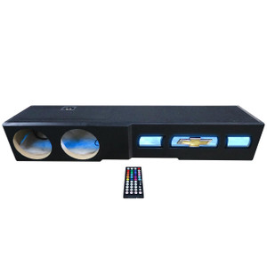 QPower QLUXE Dual 8" Vented with RGB LED Illumination Chevy 2007-2024 Crew Cab - QL-CHEVYFF07208 QPower QLUXE Dual 8" Vented with RGB LED Illumination Chevy 2007-2024 Crew Cab - QL-CHEVYFF07208
