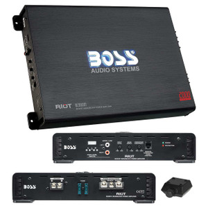 Boss Riot Monoblock Amplifier 2000W Max - R2000M Boss Riot Monoblock Amplifier 2000W Max - R2000M