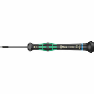 Wera Micro Electronics Precision Metric Hex-Plus Screwdriver  1.3mm x 40mm - 5118064001 Wera Micro Electronics Precision Metric Hex-Plus Screwdriver  1.3mm x 40mm - 5118064001