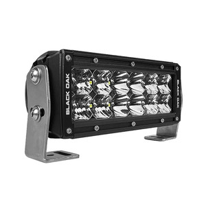 Black Oak Pro Series 3.0 Double Row 6" LED Light Bar - Combo Optics - Black Housing - 6C-D5OS