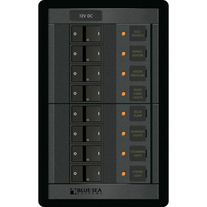 Blue Sea 1200 12V DC 8 Position - Vertical - 1200 Blue Sea 1200 12V DC 8 Position - Vertical - 1200