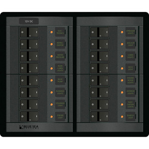 Blue Sea 1222 12V DC 16 Position - 1222 Blue Sea 1222 12V DC 16 Position - 1222