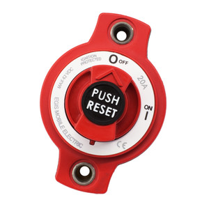 Egis 20A Panel Mount Mini Circuit Breaker - 4701-20