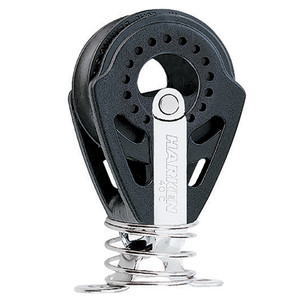 Harken 40mm Carbo Block w/Spring  Eyestrap - 2652