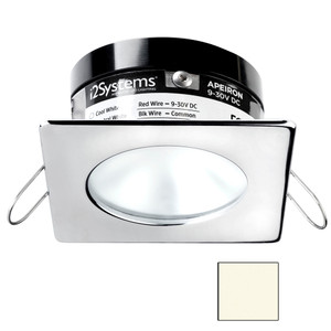 i2Systems Apeiron A503 3W Spring Mount Light - Square/Round - Neutral White - Polished Chrome Finish - A503-12BBD i2Systems Apeiron A503 3W Spring Mount Light - Square/Round - Neutral White - Polished Chrome Finish - A503-12BBD