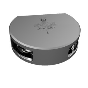 Lopolight Series 201-011 - Masthead Light - Vertical Mount - 3NM - White - Silver Housing - 201-011-15M