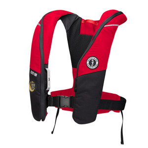 Mustang Elite 190 Offshore Inflatable PFD - Red/Black - MD3170-123-0 Mustang Elite 190 Offshore Inflatable PFD - Red/Black - MD3170-123-0