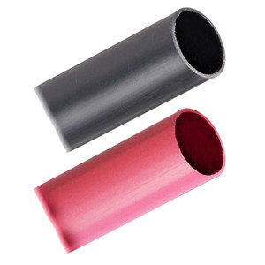 Pacer Battery Cable Heavy Wall Heat Shrink Tubing - 1" x 3" - Black/Red (2-Pieces Combo Pack) - BHW1-3BKRD