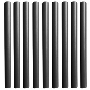 Pacer Battery Cable Heat Shrink Tubing - 1/4" x 12" - Black (10-Pieces) - BEHS1/4-12BK-10