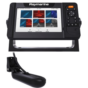 Raymarine Element 7 HV Combo w/HV-100 Transom Mount Transducer  Lighthouse North America Chart - E70532-05-102