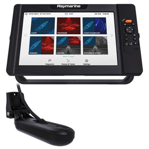 Raymarine Element 12 HV Combo w/HV-100 Transom Mount Transducer  Lighthouse North America Chart - E70536-05-102