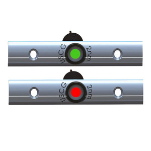 TACO Rub Rail Mounted LED Navigation Light Set - 4" w/Deutsch Plug Port Starboard - F38-6810B-1 TACO Rub Rail Mounted LED Navigation Light Set - 4" w/Deutsch Plug Port Starboard - F38-6810B-1