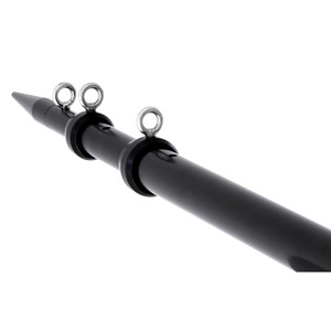 Tigress XD Telescoping Aluminum Center Rigger Pole - 12' - Black - 88922-1