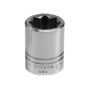 Williams 3/4" Shallow Socket 1/2" Drive 8 Point - JHWST-824 Williams 3/4" Shallow Socket 1/2" Drive 8 Point - JHWST-824