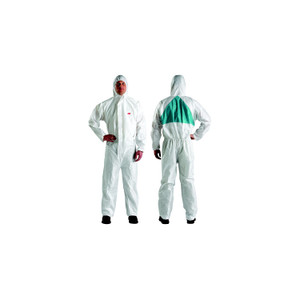 3M Marine 4520XL Coverall White/Green 5/6 XL - 7000034763 3M Marine 4520XL Coverall White/Green 5/6 XL - 7000034763