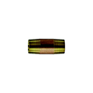Brass Fitting 40106 1 X 4-1/2 Red Brass Pipe Nipple - 40-106 Brass Fitting 40106 1 X 4-1/2 Red Brass Pipe Nipple - 40-106