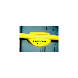Dock Edge DE91200F Shore Power Clip For 30 Amp Cords Yellow (4/Bag) - DE91200F Dock Edge DE91200F Shore Power Clip For 30 Amp Cords Yellow (4/Bag) - DE91200F