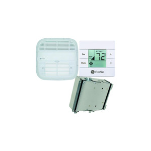 GE RVACSNKITB Electronic S Series Ceiling Assembly Kit. Non-Ducted, White - RVACS-NKITW