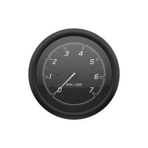 Quicksilver 8M6020098 Tachometer (7,000rpm), Black/Matte Black - 8M6020098 Quicksilver 8M6020098 Tachometer (7,000rpm), Black/Matte Black - 8M6020098