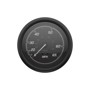 Quicksilver 8M6020100 Speedometer (65mph), Black/Matte Black - 8M6020100 Quicksilver 8M6020100 Speedometer (65mph), Black/Matte Black - 8M6020100