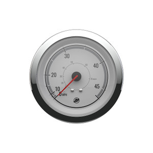Quicksilver 8M6020075 Speedometer (45mph), White/Chrome - 8M6020075 Quicksilver 8M6020075 Speedometer (45mph), White/Chrome - 8M6020075