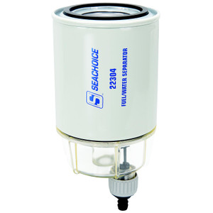 Seachoice 22303 Water Separating Fuel Filter with Clear Bowl - C14570P