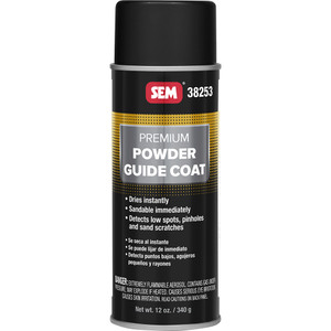 SEM Premium Powder Guide Coat - 16oz Aerosol Can - 38253 SEM Premium Powder Guide Coat - 16oz Aerosol Can - 38253