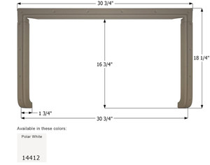 Icon - Step Trim Sunnybrook 3 Piece Pw - 14412