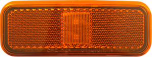 Optronics - 2led Ylw Marker Light W/reflex Lens - MCL40ABBP
