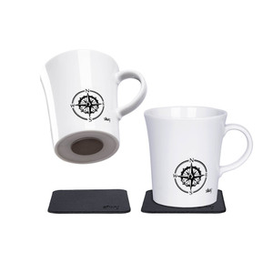 Silwey Magnetic - Handle Cups Wanderlust Black - S027-1308-2-B-BO
