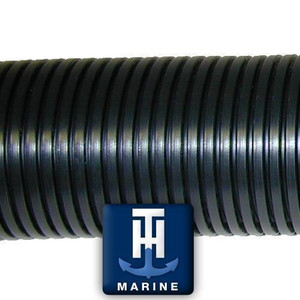 T-h Marine - 2' Black Rigging Hose - RFH-1-DP