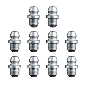 Alemite Lubrication Drive Fitting Straight Male/Male 1/4" OAL (10 Pack) - LAGN-1743-B Alemite Lubrication Drive Fitting Straight Male/Male 1/4" OAL (10 Pack) - LAGN-1743-B