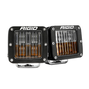 RIGID Industries D-Series LED SAE Fog Beam - Yellow/White - Set of 2 - 50482
