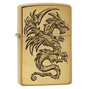Zippo 204b Dragon Design - 29725
