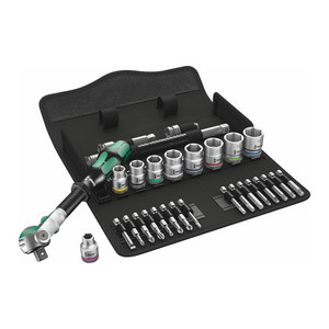 Wera 3/8" Drive Wrench Metric Socket/bit Set For Bicycles/e-bikes (29 Piece) - 05 004046 001