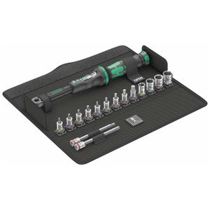 Wera 1/4" Drive Metric Torque Wrench/bit Set For Bicycles/e-bikes - 2.5-25 Nm (16 Piece) - 05 00418 001