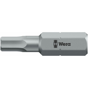 Wera 1/4" Drive Hex-plus Bit: 2mm X 25mm - 5056305001
