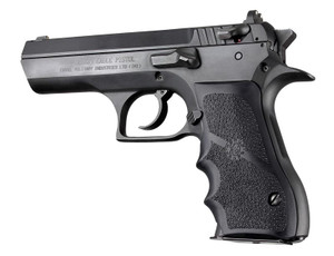 Hogue Magnum Research Baby Eagle .40 / 9mm Iwi Jericho & Uzi Eagle Black Rubber Grip (black) - 76000