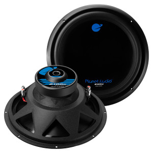 Planet Audio Anarchy 15" Woofer Dual 4 Ohm Voice Coil Black Poly Injection Cone - AC15D