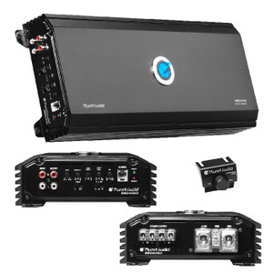 Planet Audio Big Bang Amplifier D Class 4000 Watts Max 1 Ohm Stable With Bass Knob - BB4000.1