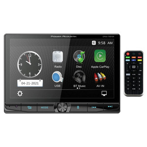 Power Acoustik 10.6" Floating  Double Din Dvd With Apple Car Play & Android Auto - CPAA-70D10F