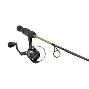 Lew's Crappie Thunder Spinning Combo Right/left Hand Retrieve - Green -