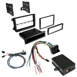 Crux Radio Replacement With Steering Wheel Control Retention And Dash Kit For Select Vw Vehicles - DKVW-52